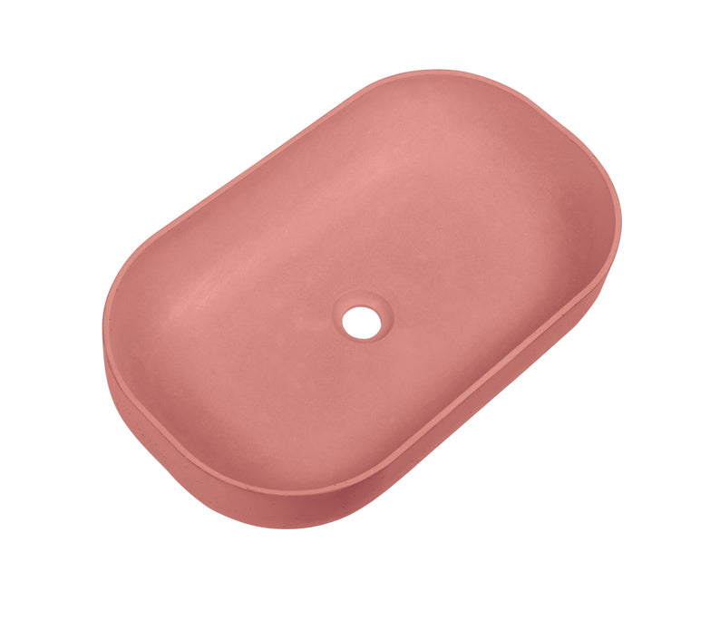 Ultra Modern concrete cement wash basin counter top Matt OFF White Classic wall hung basin 2022