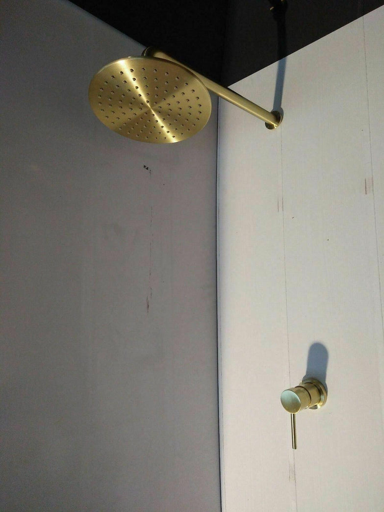 White Progressive Wall Shower Basin Mixer Tap faucet bathroom spout New 2020