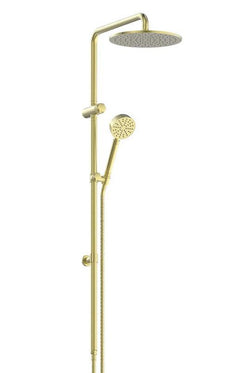 2023 New Brass Burnished Gold round hand held SHOWER HEAD hand held diverter