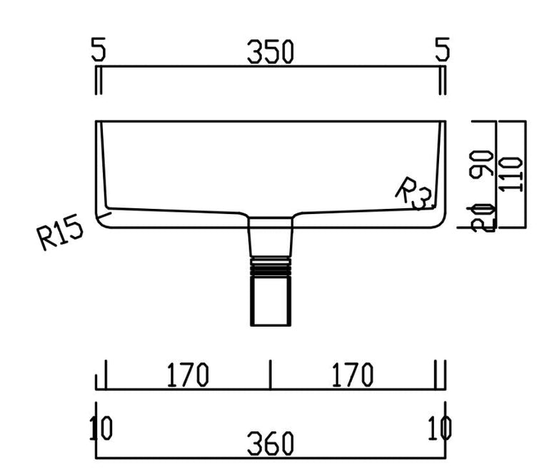 Ultra Modern concrete cement wash basin counter top Matt light Grey Round basin 2021