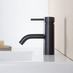 Round basin tap faucet Matte Black tap mixer spout watermark new