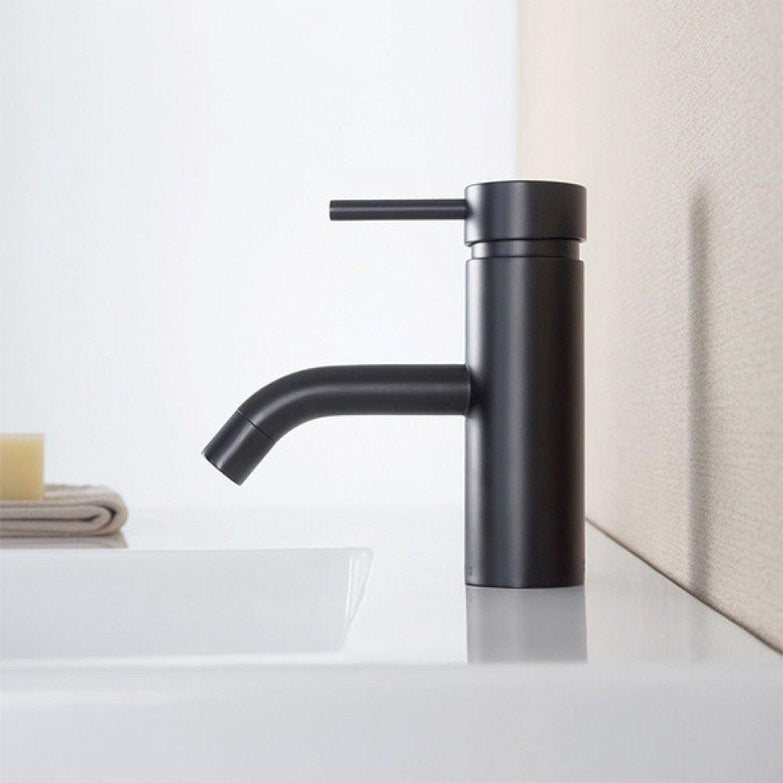 Round basin tap faucet Matte Black tap mixer spout watermark new