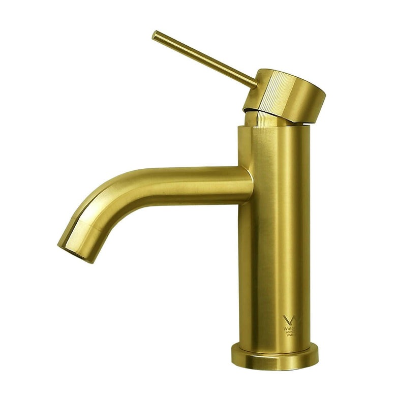 WELS round basin tap faucet gloss rose gold copper tap mixer spout watermark new