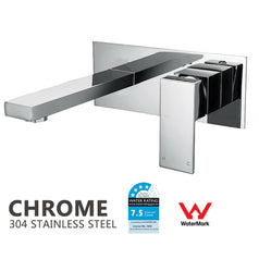 2022 all new WELS Watermark Chrome Square wall mixer