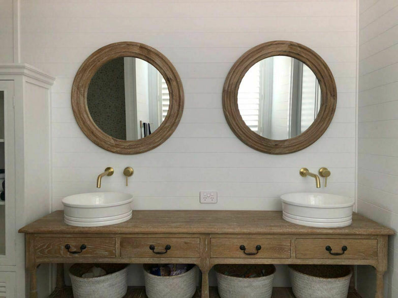 2023 Deep Burnished Gold Brushed mixer WELS WaterMark round taps wall faucet basin