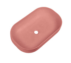 Ultra Modern concrete cement wash basin counter top Matt OFF White Classic wall hung basin 2022