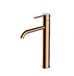 2023 rose gold Matt Black burnished gold high mixer tap faucet  slim long spout