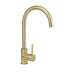2023 goose neck Matte black gunmetal Brushed gold burnished copper stainless steel kitchen mixer