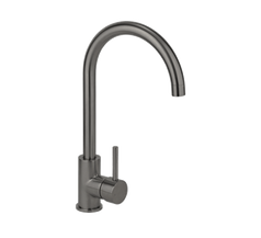 2023 Goose Neck Gunmetal Matte black Brushed gold burnished copper stainless steel kitchen mixer