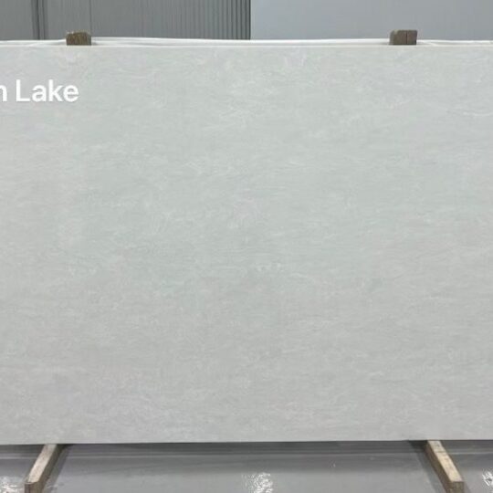 Norwegian Lake premium zero-silica engineered stone slab with subtle veining