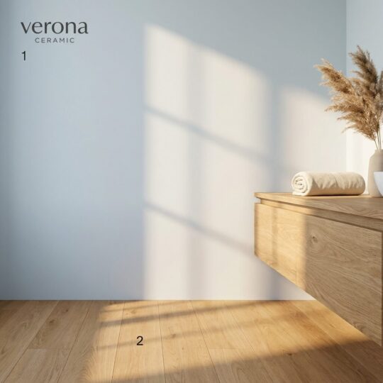 Baguette Premium Engineered European Oak flooring with decorative elements and natural light showcasing timber aesthetics.