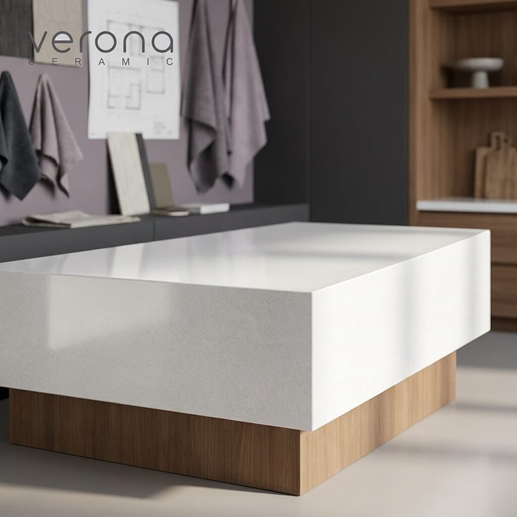 Melting Snow – Premium Zero-Silica Stone - Image 3