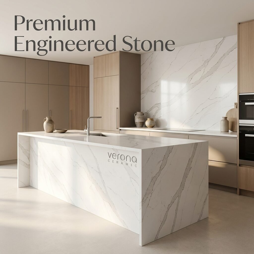 CALACATTA – Polished Premium Engineered Stone - Image 5