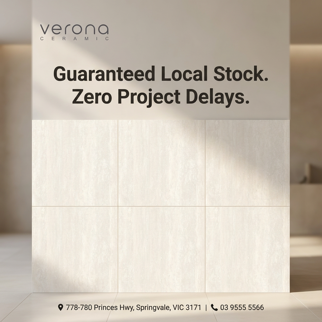 Travertine Sierra Ivory Filled Porcelain Tile - Image 4