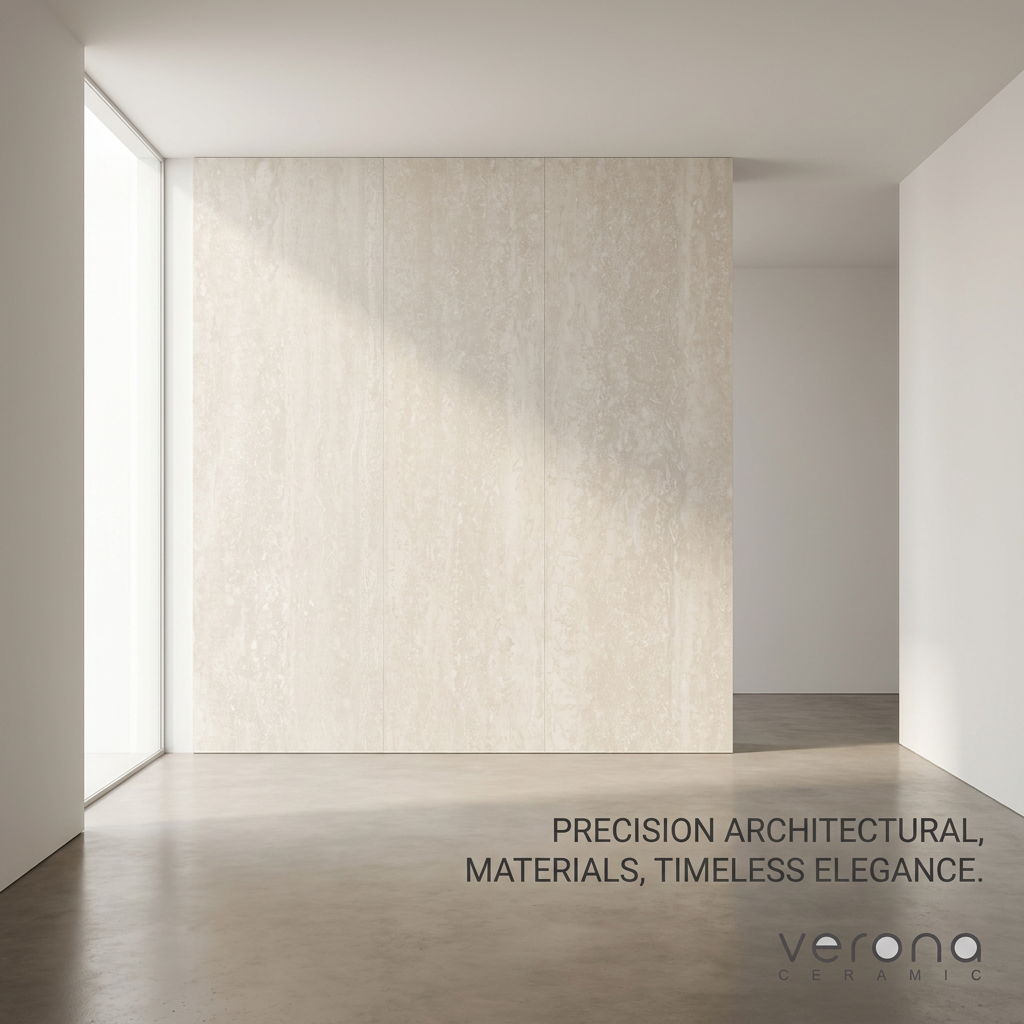 Travertine Sierra Ivory Filled Porcelain Tile - Image 5