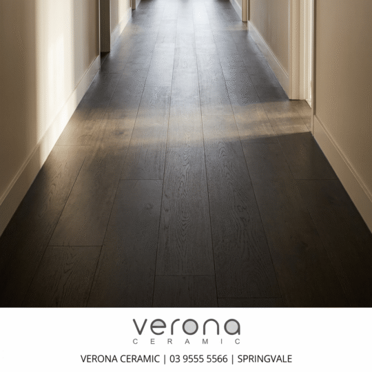 Mocha Mouse Engineered European Oak flooring showcasing a Matt Brushed finish and natural wood grain.