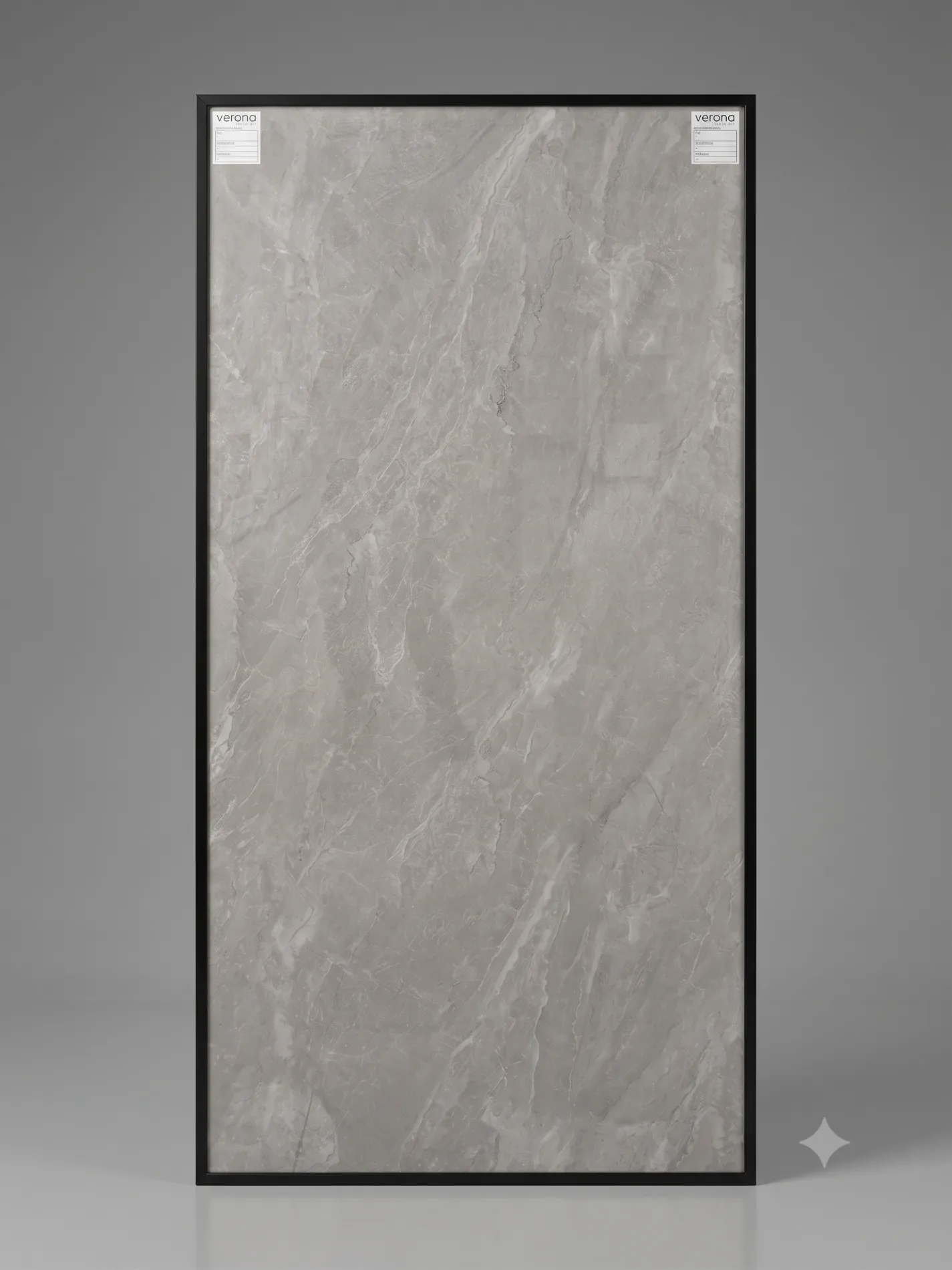 Verona Premium Grey Polished Marble Look Tile - Image 3