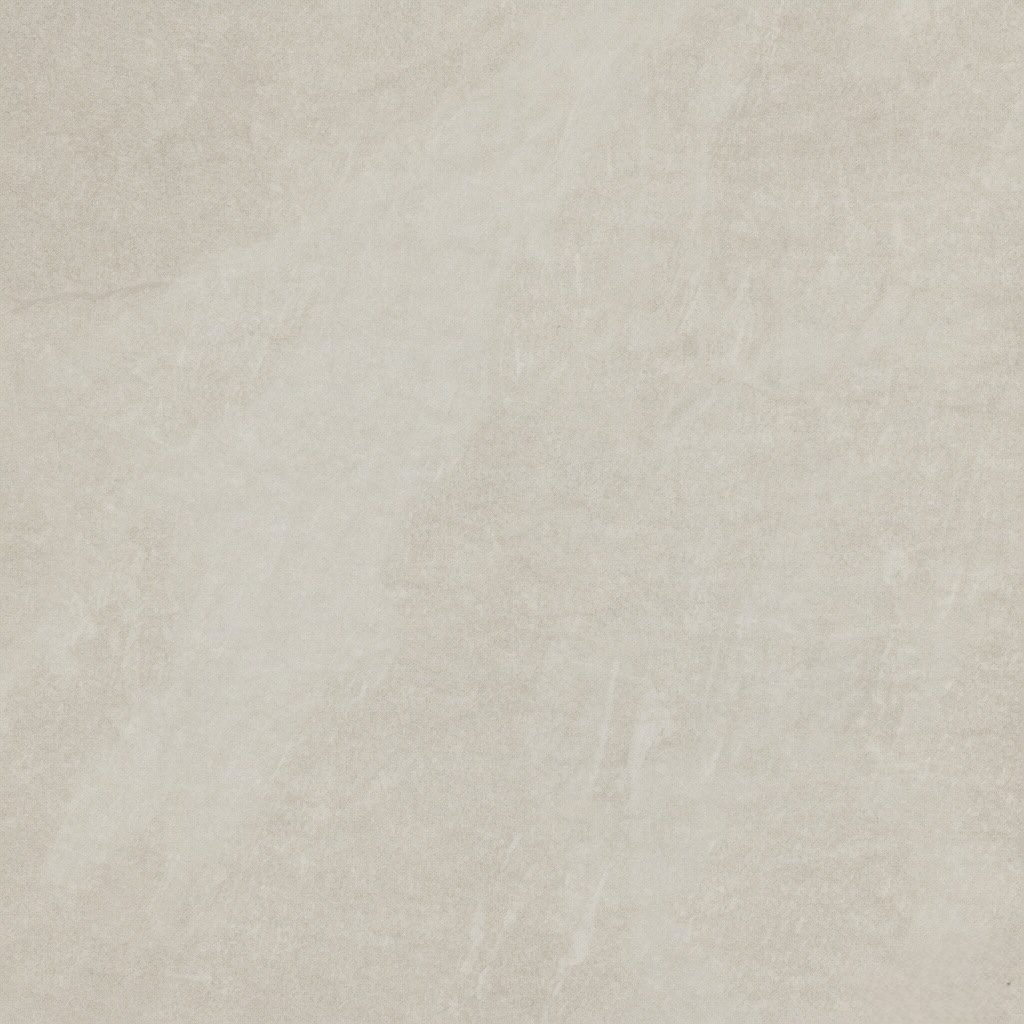 Light grey soft-texture porcelain tile, 600x600mm, for serene interiors