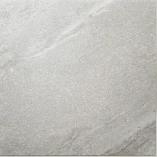 Verona Ceramic premium grey polished marble look tile, high-gloss porcelain surface.