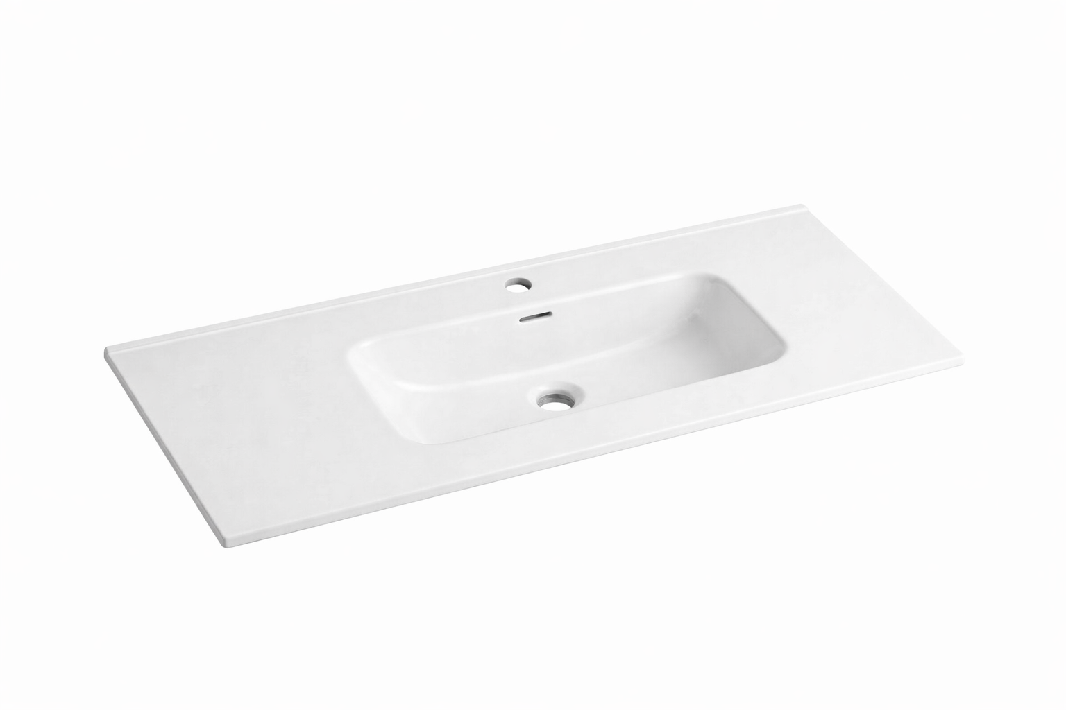 Floor Standing Minimalist Two Pack Vanity with Ceramic Top - Image 26