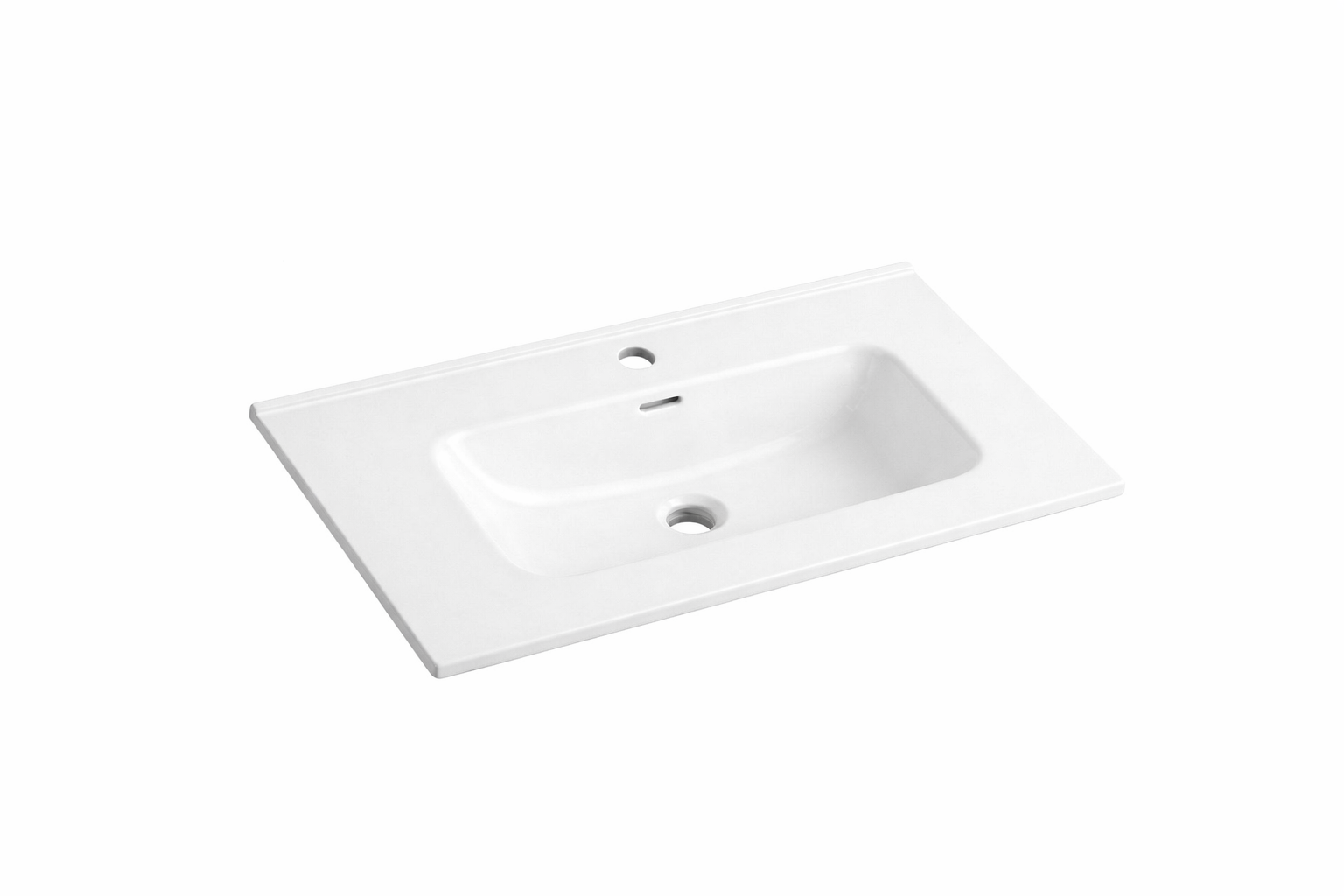 Floor Standing Minimalist Two Pack Vanity with Ceramic Top - Image 29