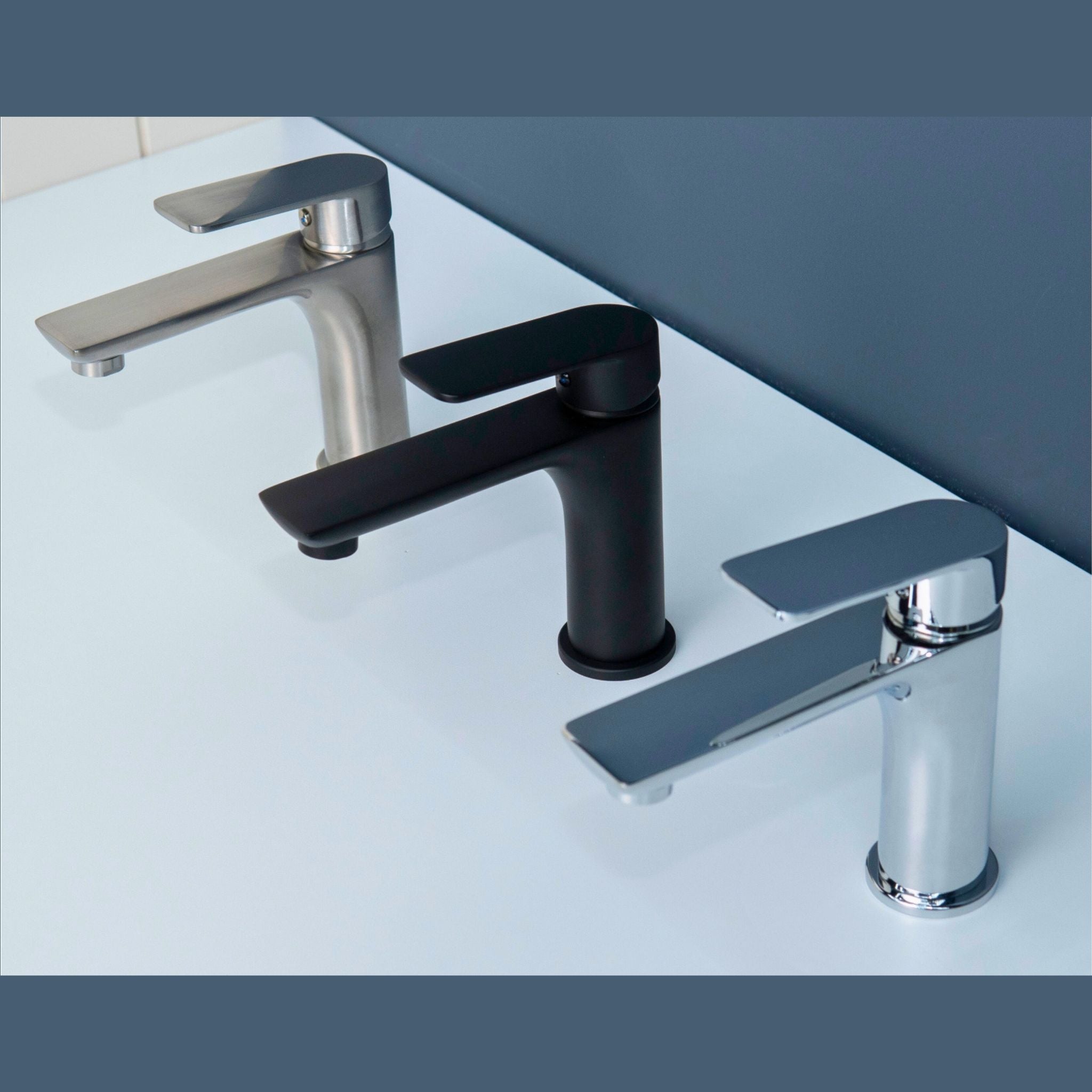 Luana Interiors - Deck Mount Basin Mixer in 3 Selectable Colors - Image 5