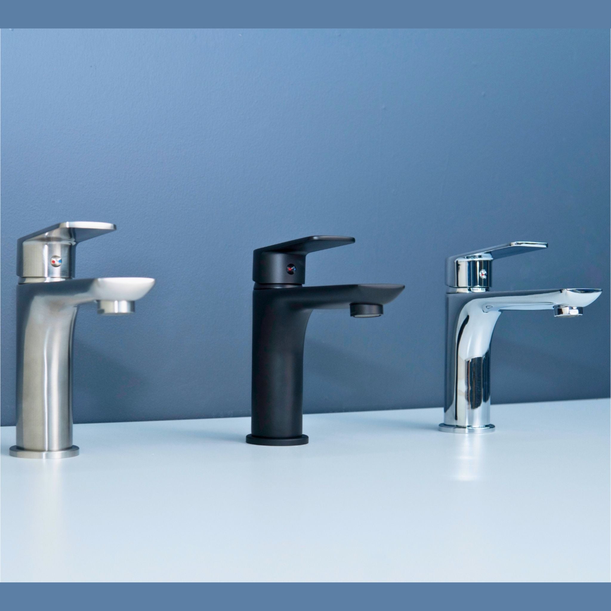 Luana Interiors - Deck Mount Basin Mixer in 3 Selectable Colors - Image 6