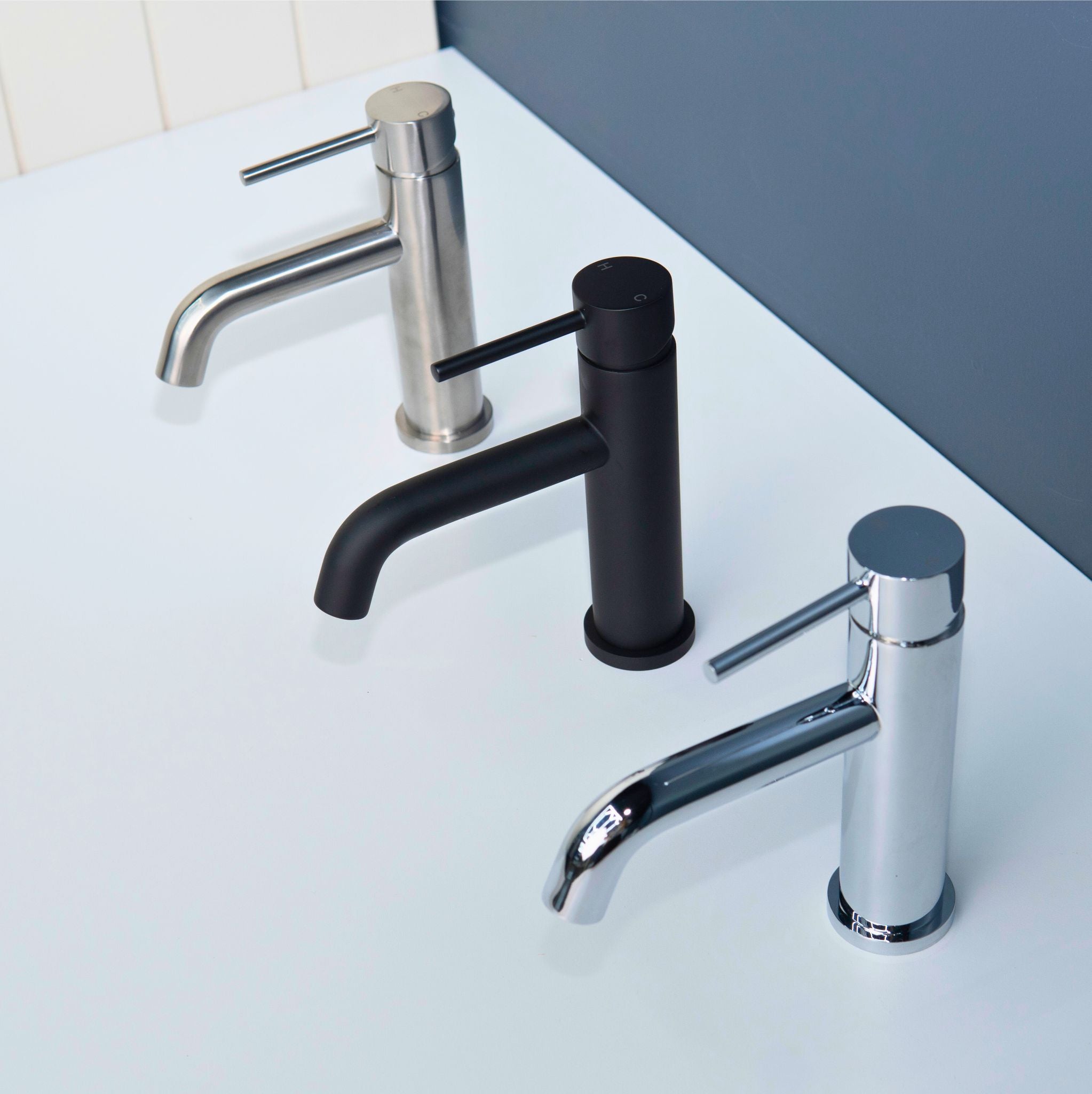 Luana Interiors - Deck Mount Basin Mixer in 3 Selectable Colors - Image 5