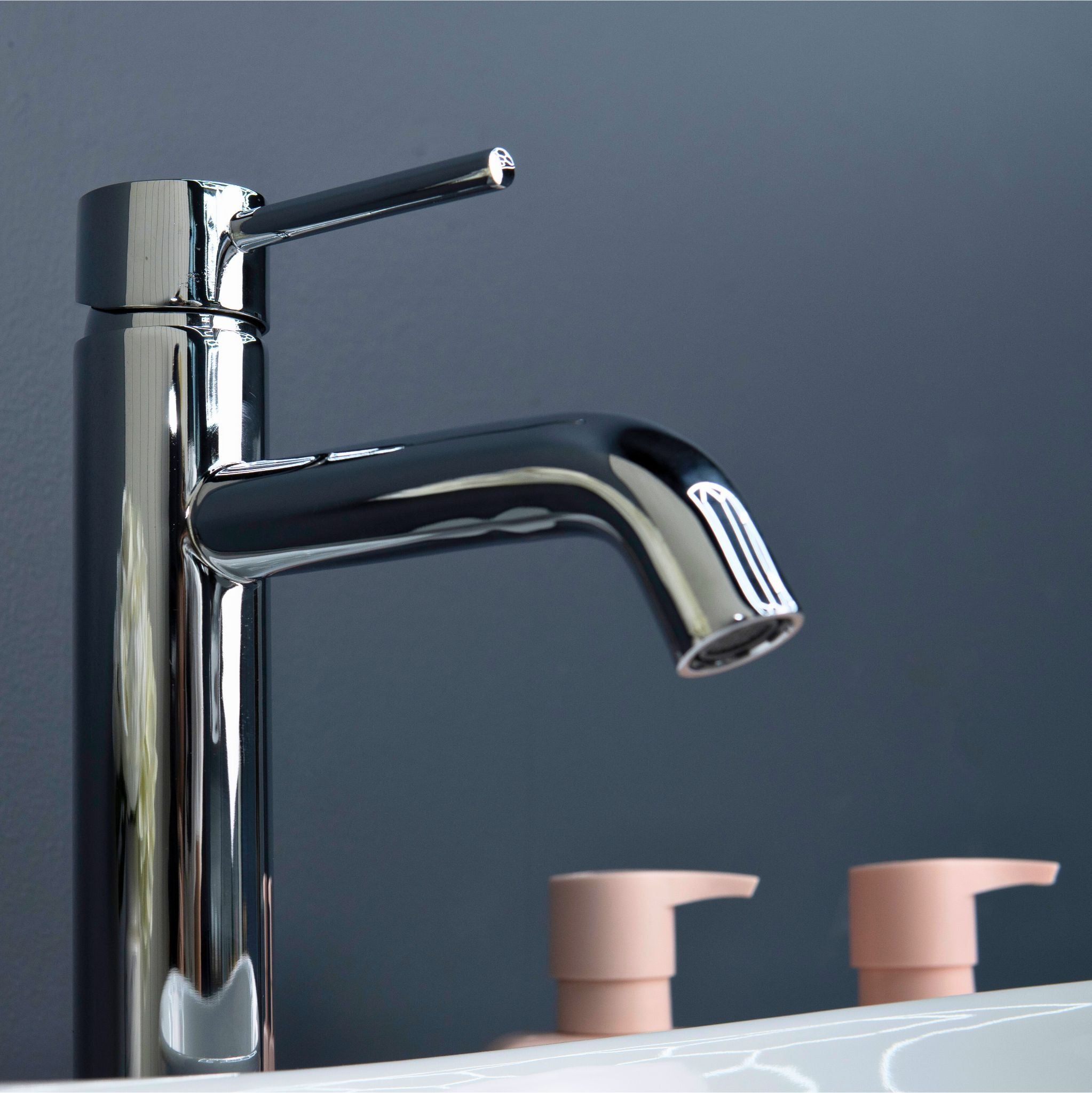 Pin Handle Tall Basin Mixer Tap Lead free - Image 3