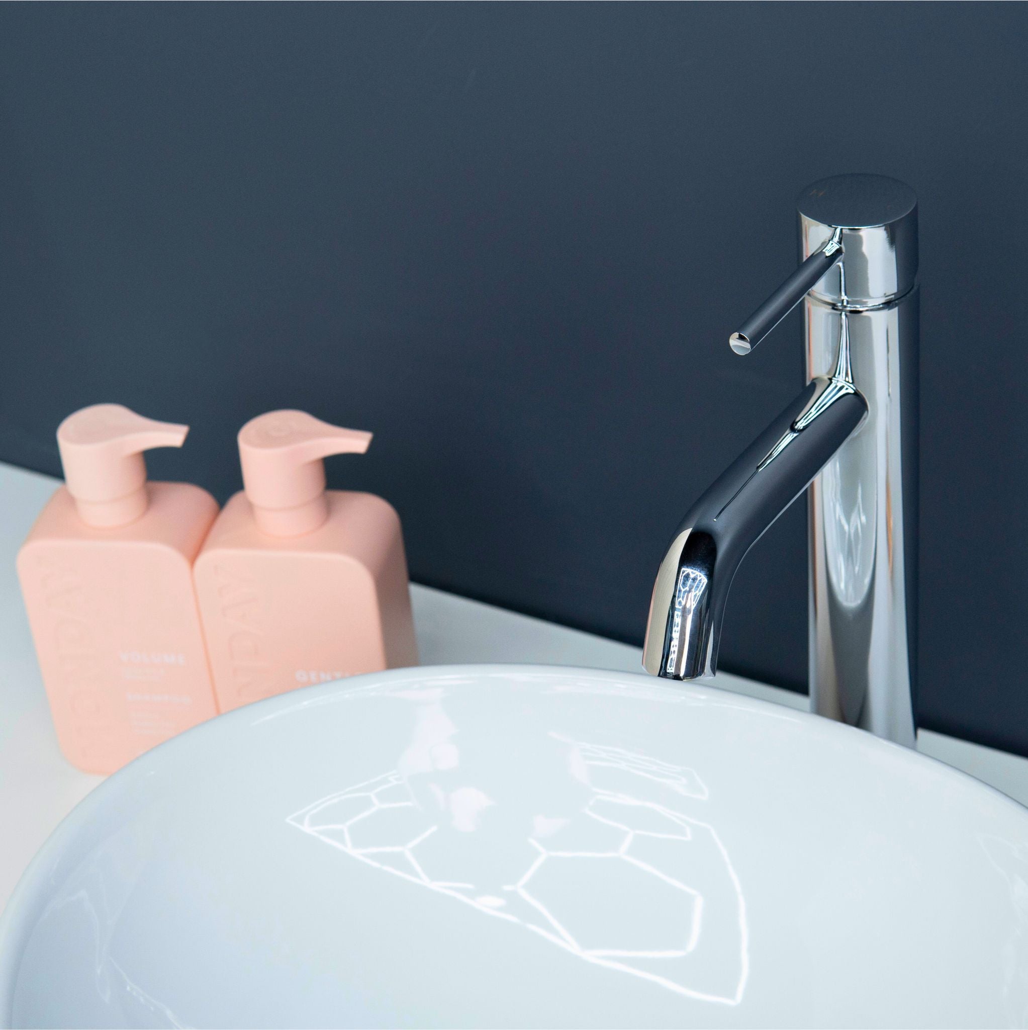 Pin Handle Tall Basin Mixer Tap Lead free - Image 2