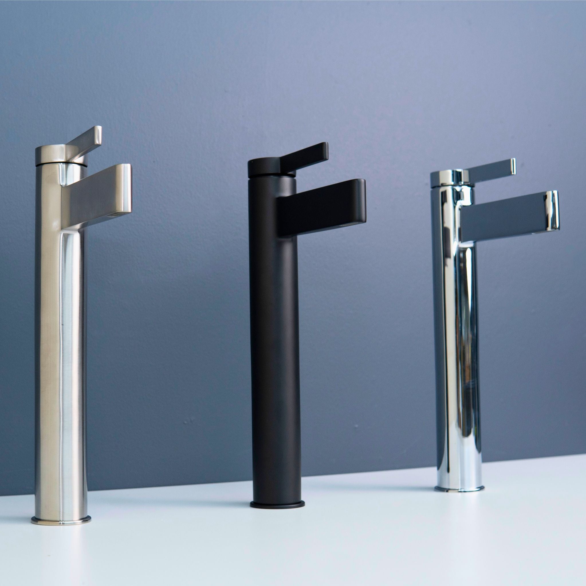 Luana Interiors - Deck Mount Basin Mixer in 3 Selectable Colors (Tall) - Image 3