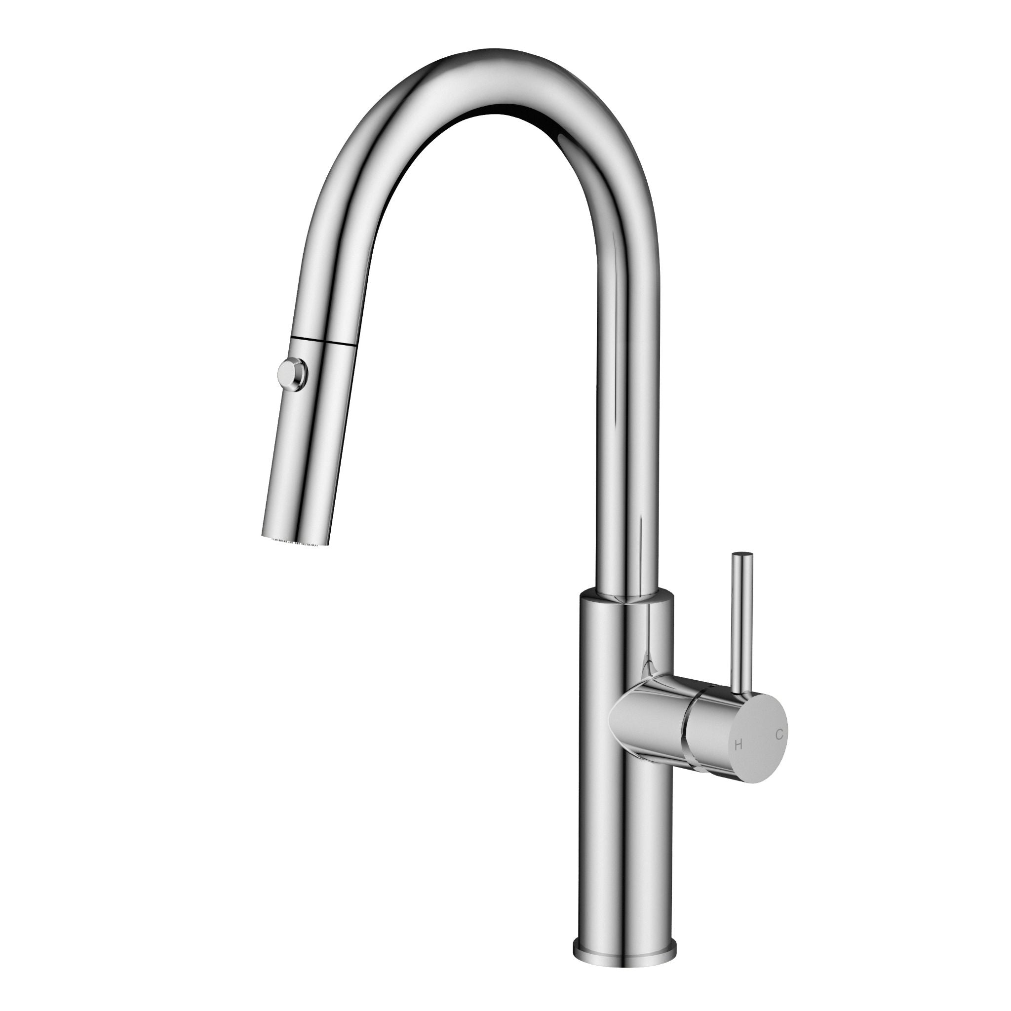 Luana Interiors - Kitchen Laundry Sink Mixer in Matte Black (Swivel & Pull Out) - Image 2