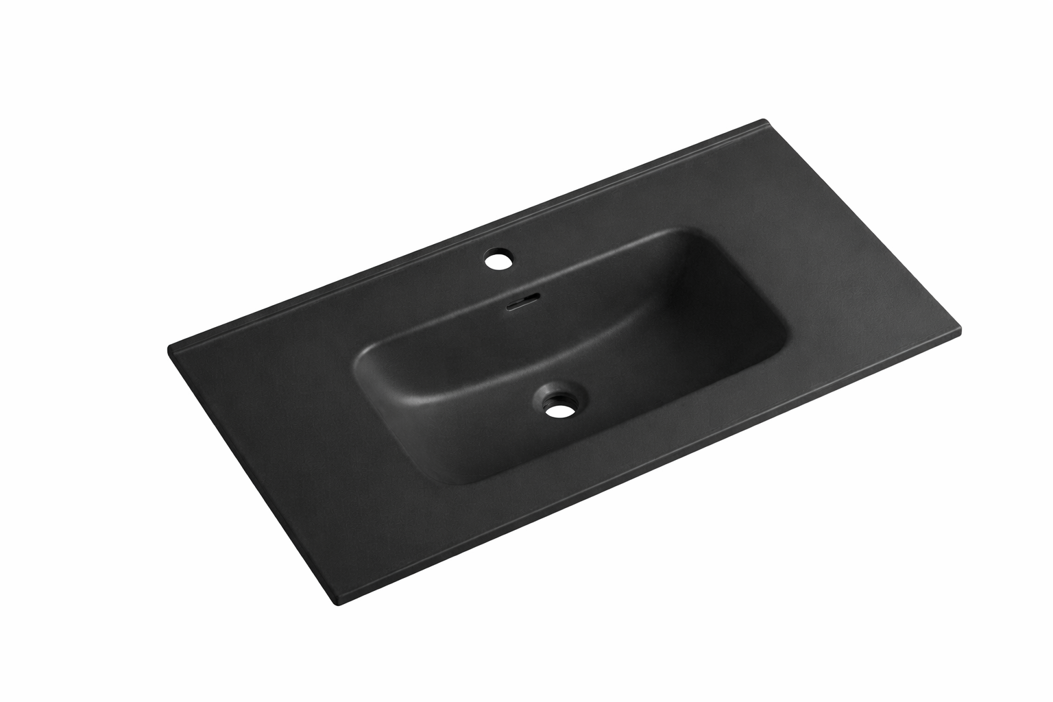 Floor Standing Minimalist Two Pack Vanity with Ceramic Top - Image 30