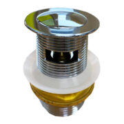 FLAT TOP Pop-Up Plug & Waste with over flow option