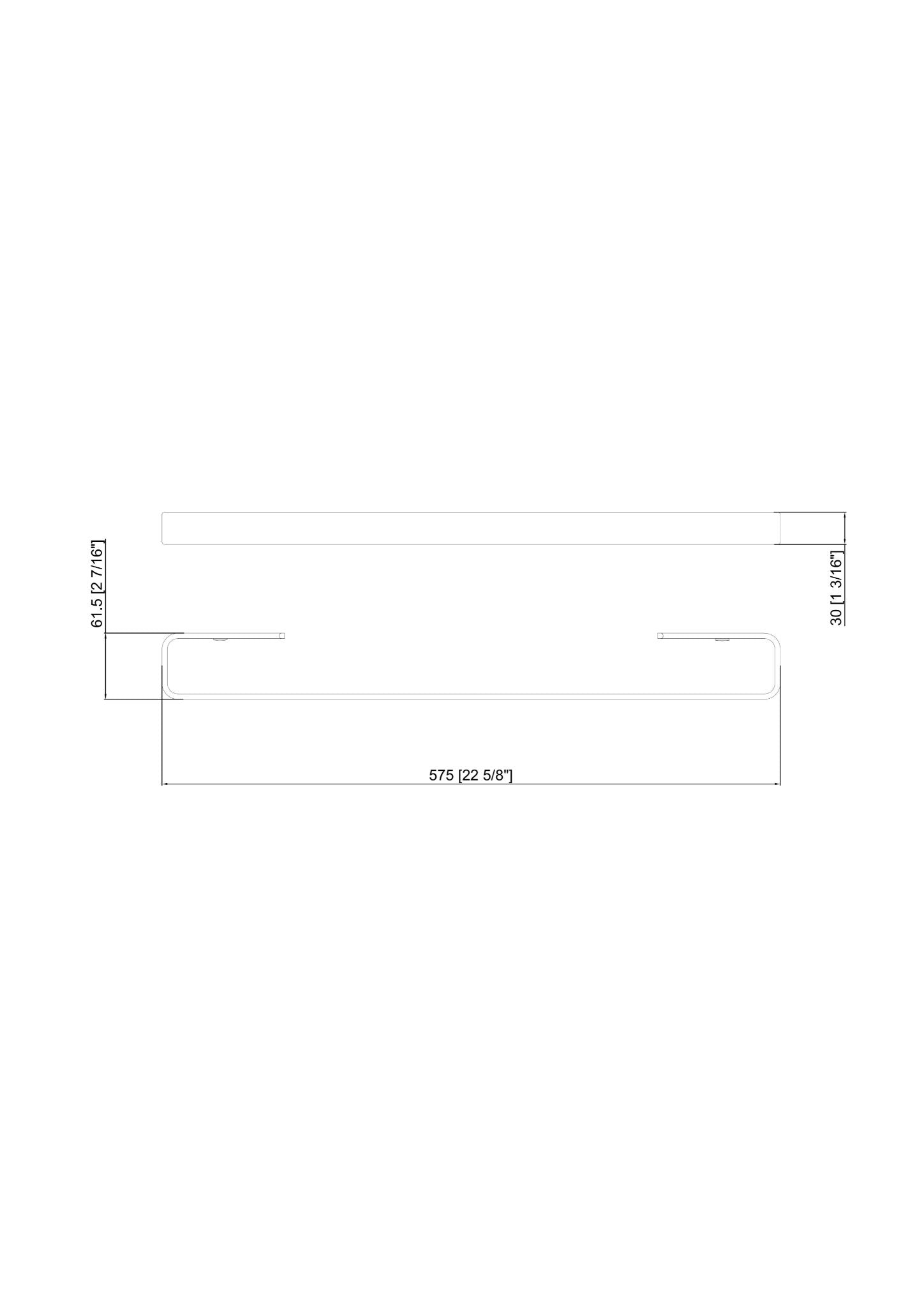 Minimalist bathroom accessory - Robe Hook/Toilet Paper holder/Towel Ring/Towel Rail - Image 9