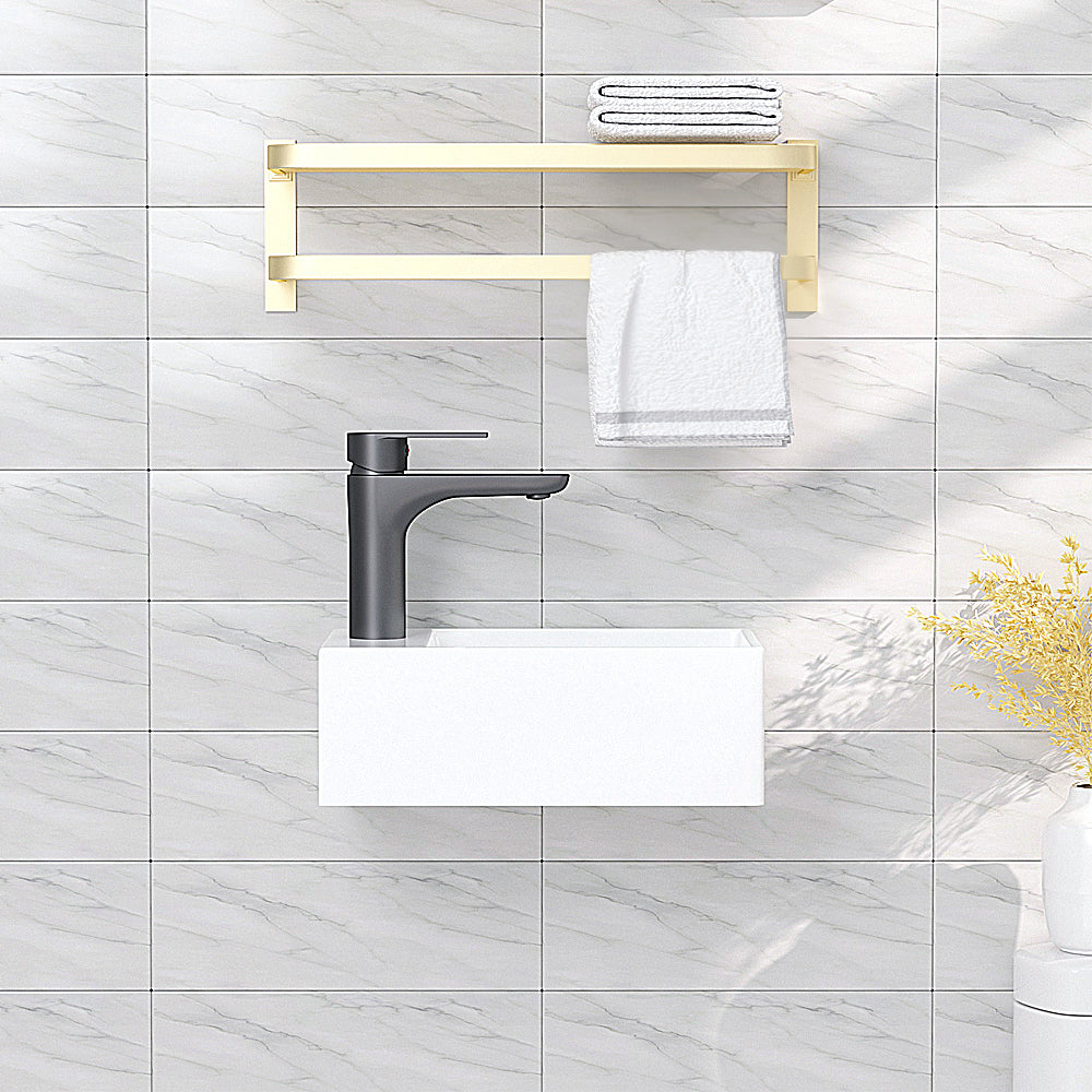 Luana Interiors - Wall Hung Basin One Tap Hole (295x185x95) - Image 5