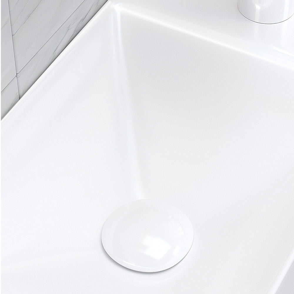 Luana Interiors - Wall Hung Basin One Tap Hole (380x220x100) - Image 4