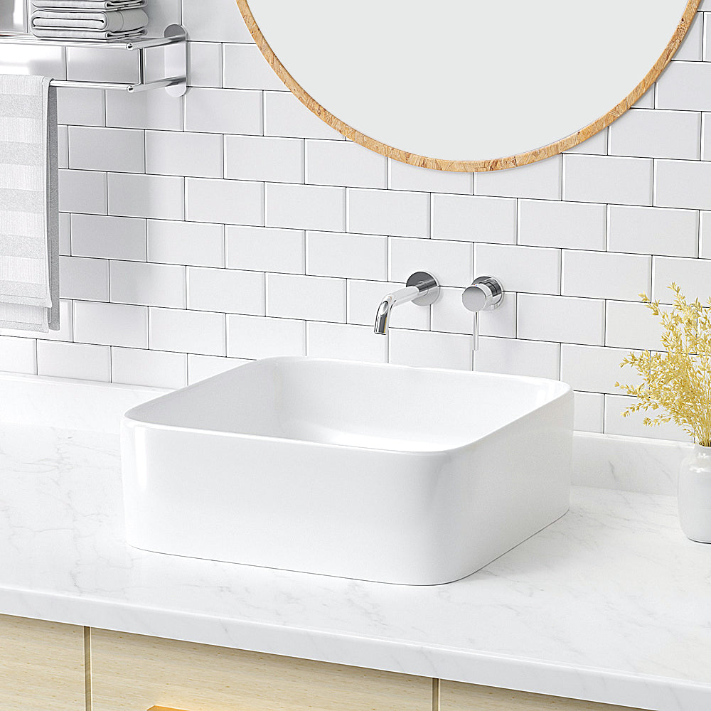 Luana Interiors - Counter Top Basin (385mm*385mm*135mm) - Image 2