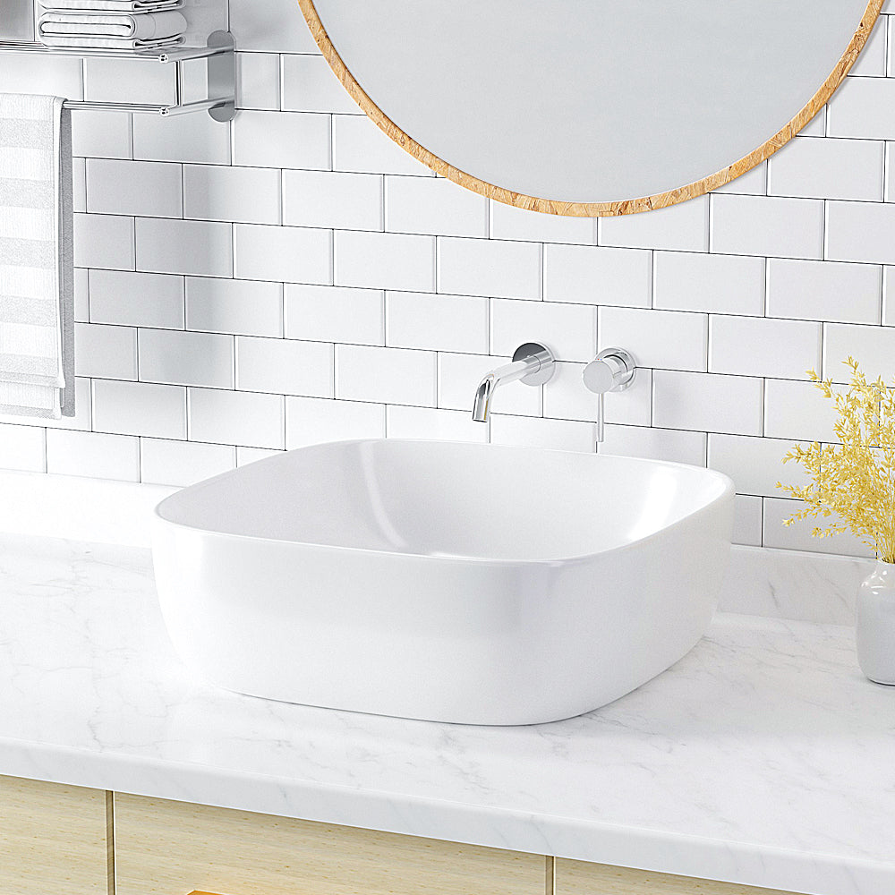 Luana Interiors - Counter Top Basin (425mm*425mm*145mm) - Image 2