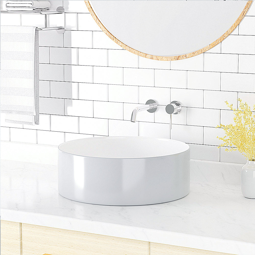 Luana Interiors - Counter Top Basin Light Grey (360mm*360mm*120mm) - Image 2