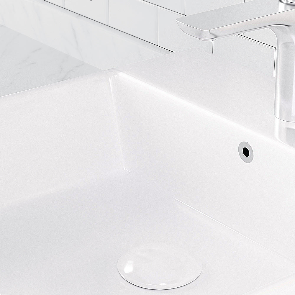Luana Interiors - Counter Top Basin with One Tap Hole (400mm*420mm*150mm) - Image 3