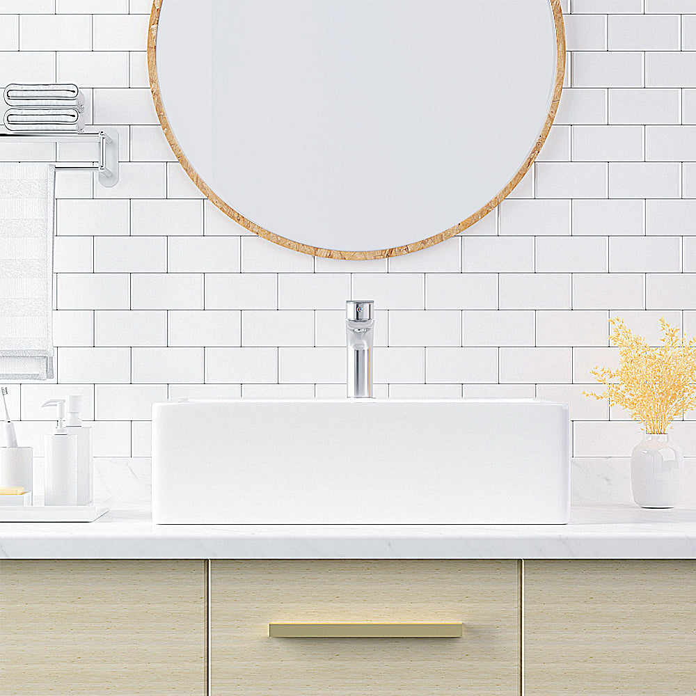 Luana Interiors - Counter Top Basin with One Tap Hole (535mm*420mm*155mm) - Image 4