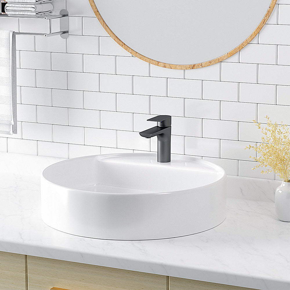 Luana Interiors - Counter Top Basin with One Tap Hole (460mm*460mm*110mm) - Image 2