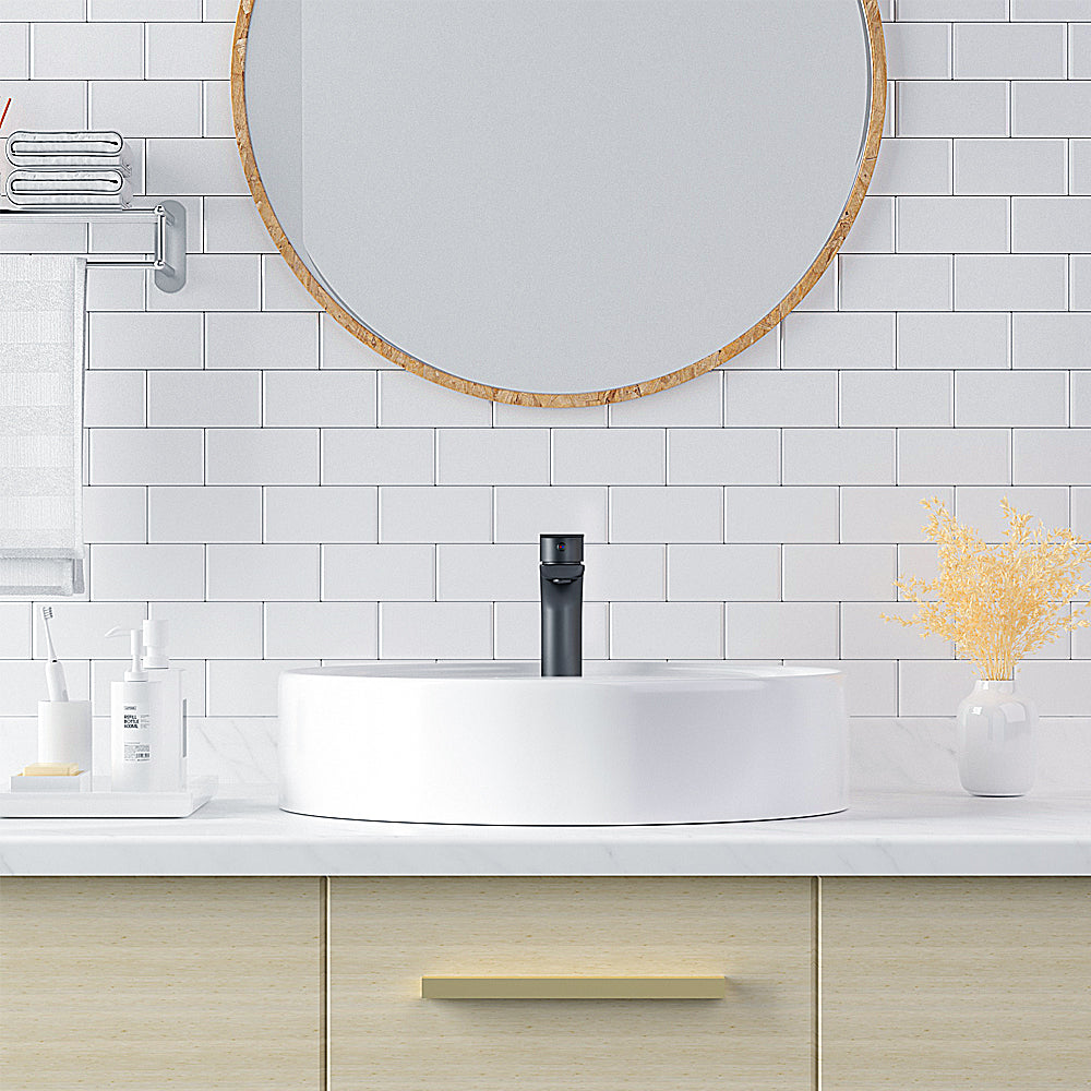Luana Interiors - Counter Top Basin with One Tap Hole (460mm*460mm*110mm) - Image 4