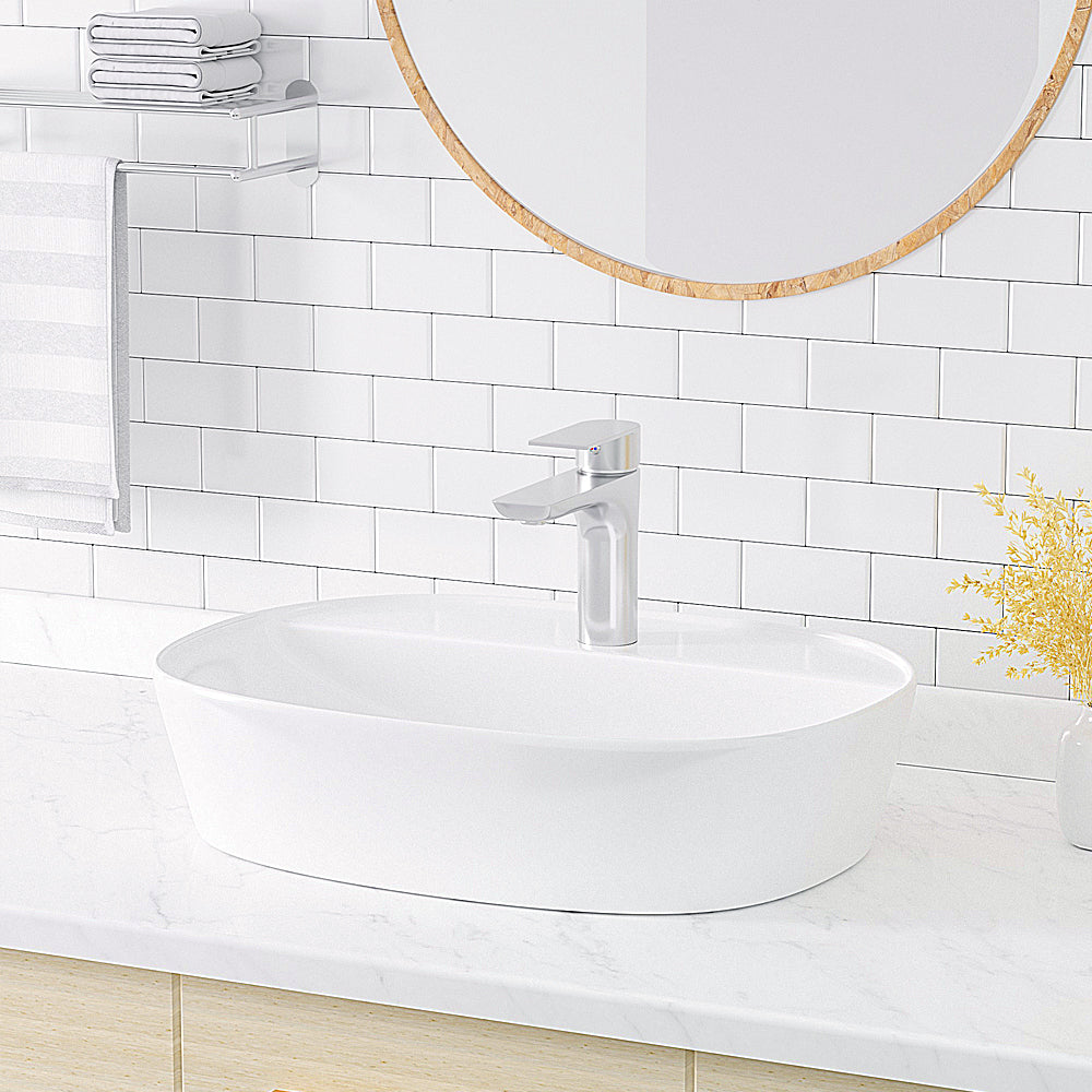 Luana Interiors - Counter Top Basin with One Tap Hole (500mm*380mm*120mm) - Image 2