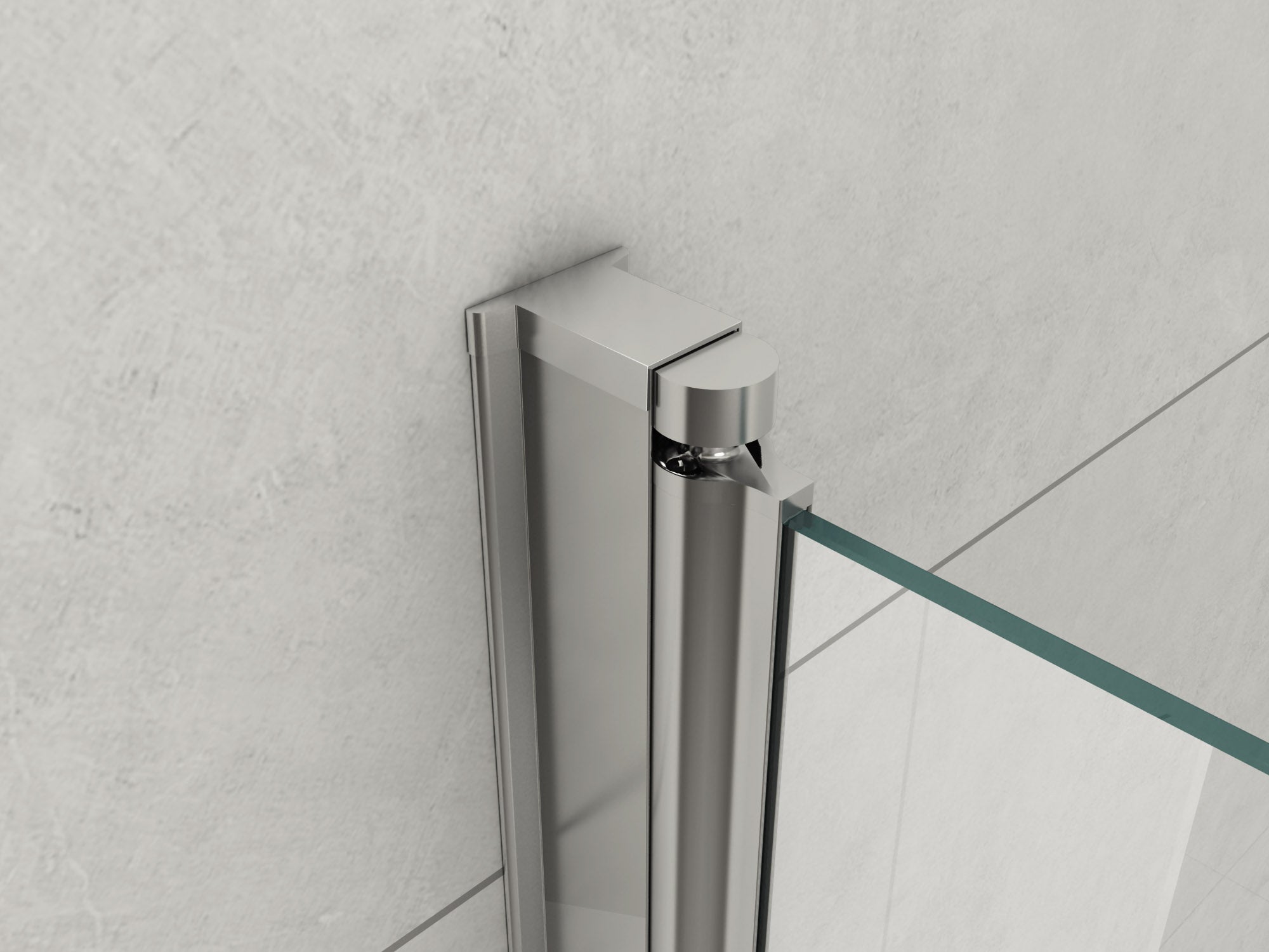 Over Bath Glass Swing Panel - Image 2