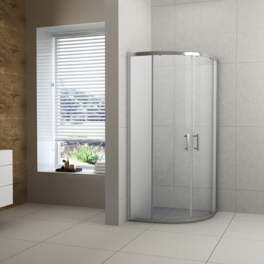 Round Sliding Shower Screen
