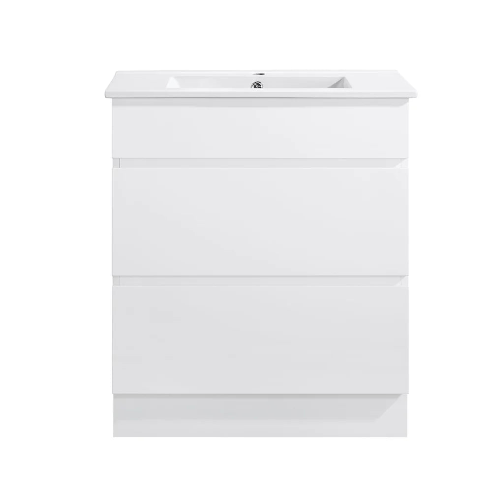 CORE Vanity – Gloss White Vanity & Ceramic Top - Image 5