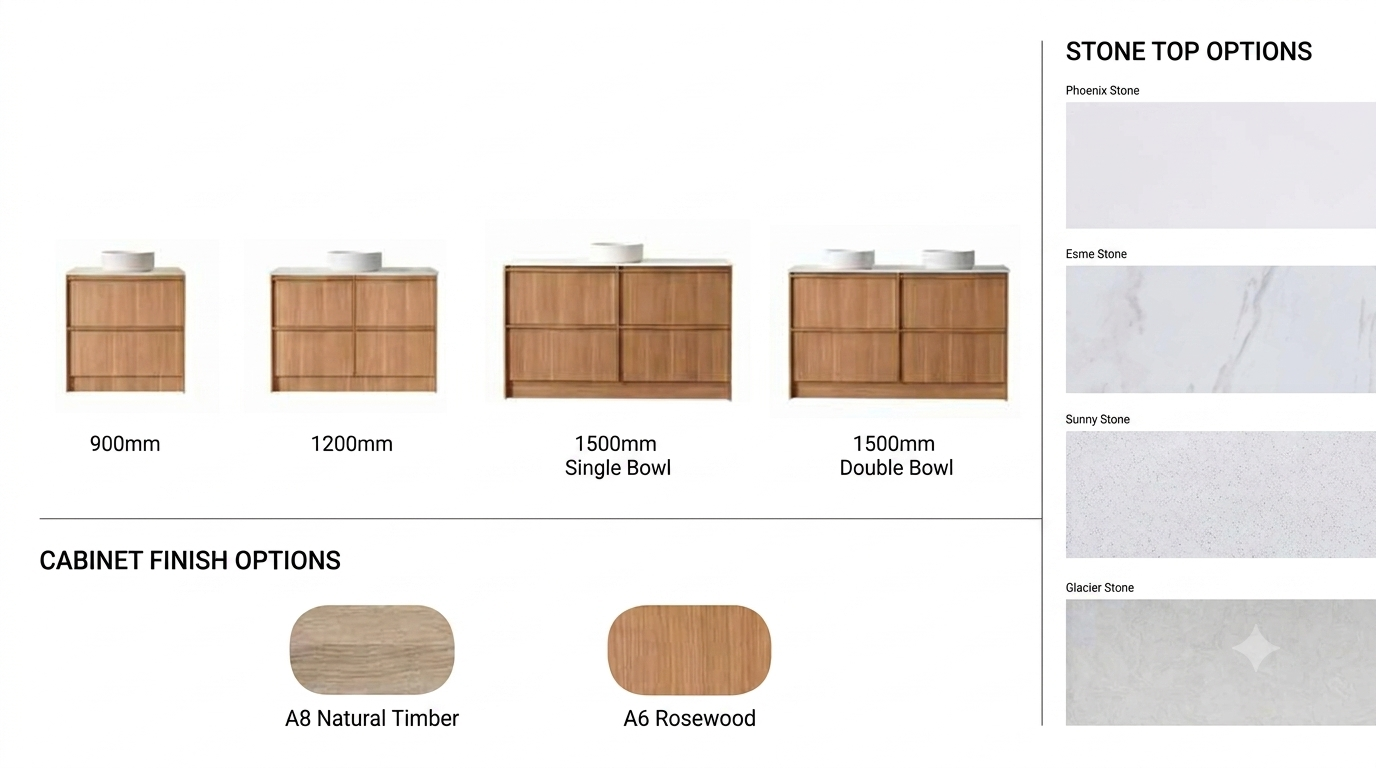 Noma Collection with Flat Stone Top - Image 2