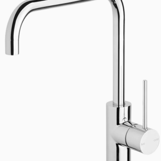 Luana interiors - Square Gooseneck Kitchen & Laundry Mixer